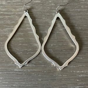 Kendra Scott silver earrings